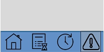 After image of the menu bar with a home icon.