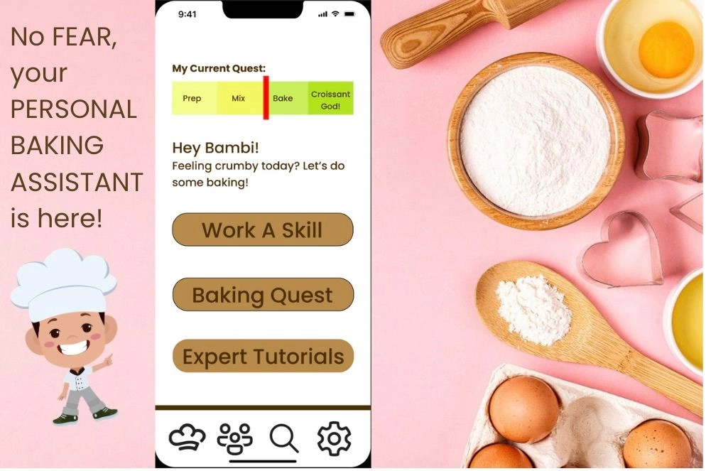 BakeSmart is a one stop app that makes improving your baking skills and connecting with experts much smoother.