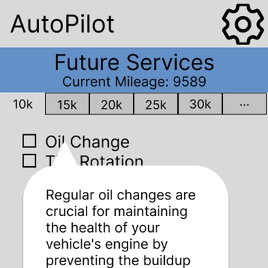 The AutoPilot apps function to reveal information about a service.