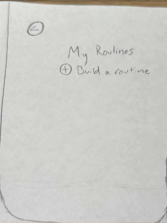 Step 1 of the new multi step routine builder.