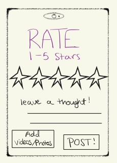 Rate Experience Paper Prototype.