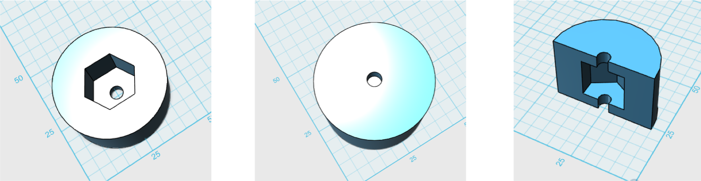 :img Model for embedding a nut and bolt in a print, 50%, width