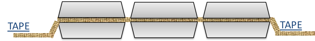 :img Fabric taped down and embedded, 70%, width