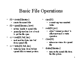 basic data types and operations