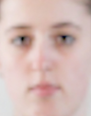 Output image for a recognition error