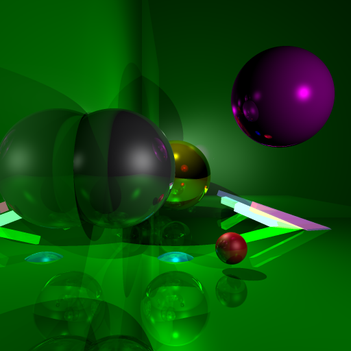 Raytraced Scene