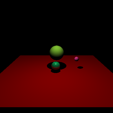 Raytraced Scene