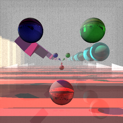 Raytraced Scene