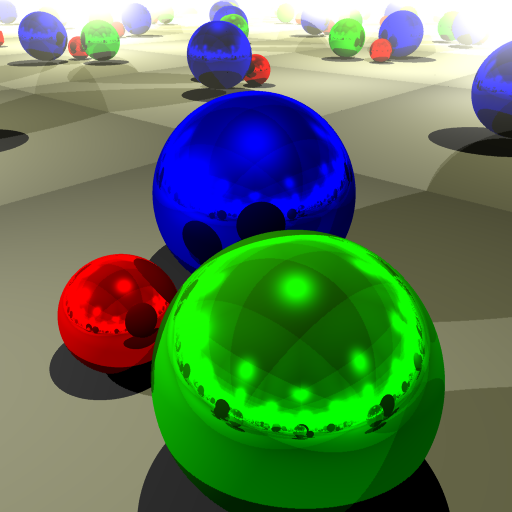 Raytraced Scene