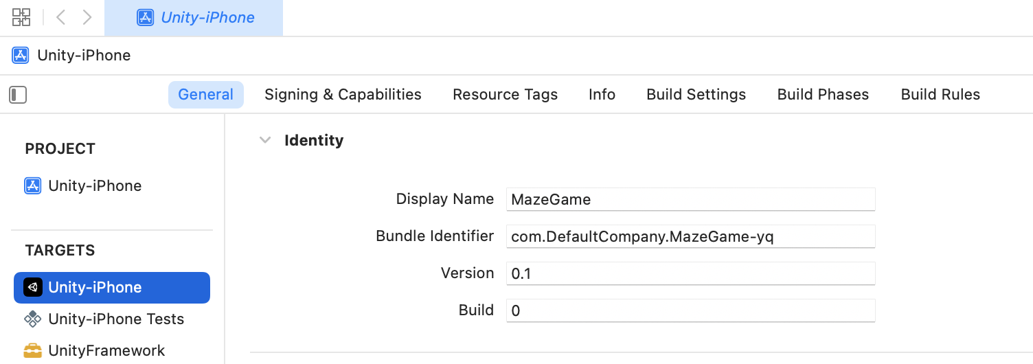 iOS Build 1