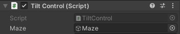 Tilt control options