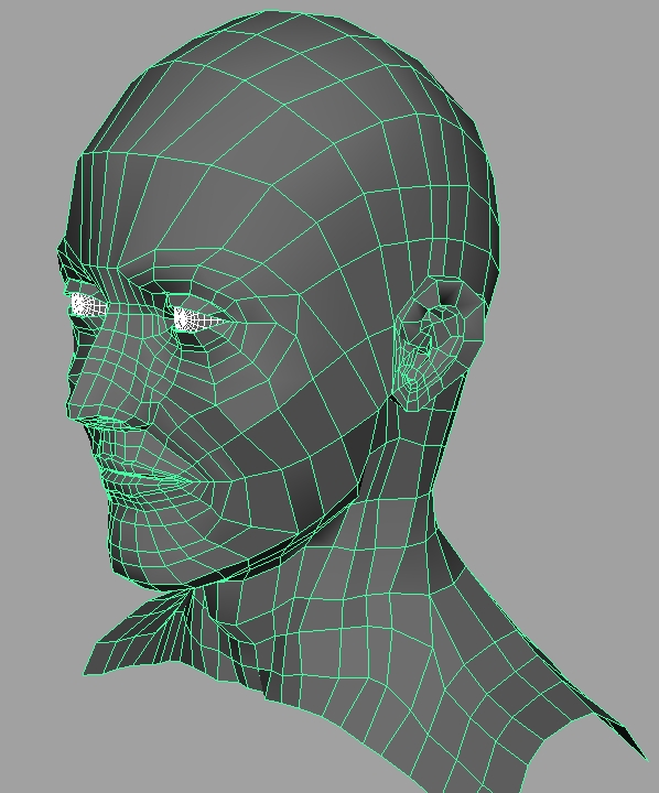 Ноу топология. Mesh topology. Lamina faces Maya. 2head.