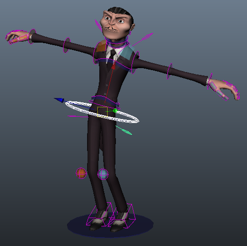 Why is the 'T-Pose' the default pose used when animating 3D models