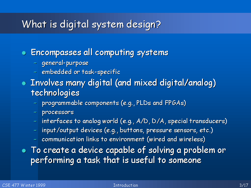 What Is Digital System Design 