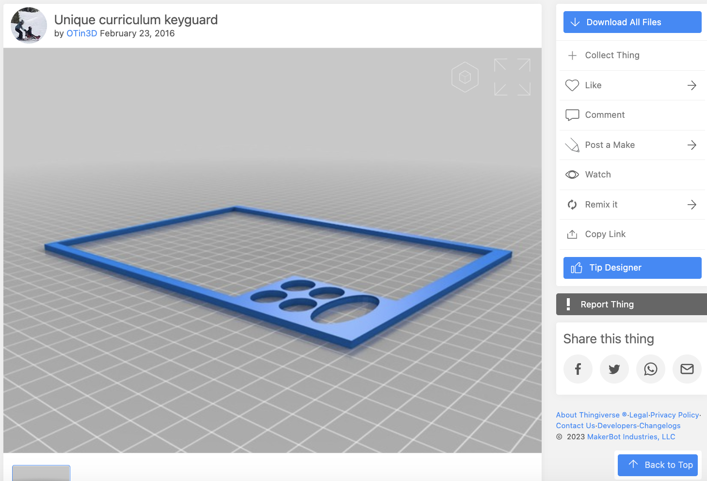 :img A flat rectangle with a few inner shapes to make it easier to press keys in known locations, 50%, width