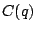 $C(q)$