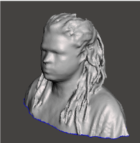 :img A 3d scan of a male with long hair, 30%, width